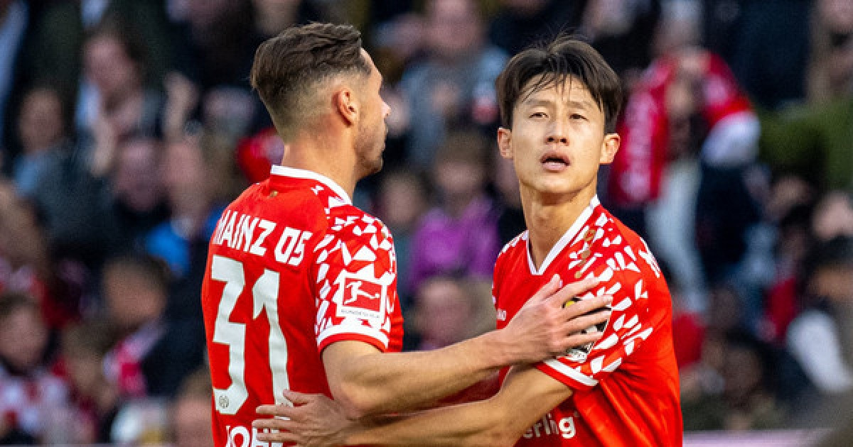 '이재성 풀타임' 그러나 또 승리 놓친 마인츠, 최하위로 전반기 마무리 [분데스 리뷰]