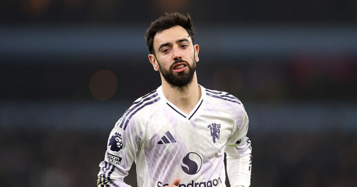 ‘맨유 캡틴’ 브루노, 햄스트링 부상에도 전반전 소화...“훌륭한 정신력, 곧 검사 예정”