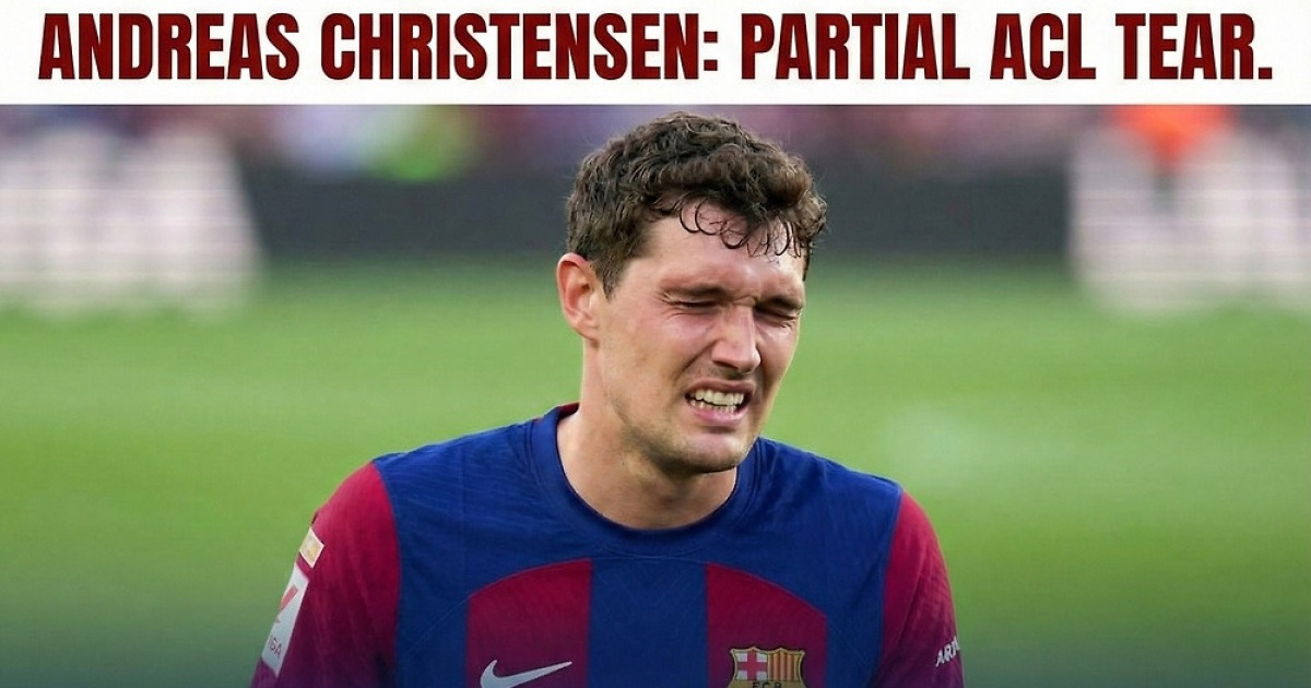 ‘대충격’ 전방십자인대 파열 부상 ‘오피셜’ 공식발표 나왔다…크리스텐센, 최소 4개월 아웃 전망→‘시즌 아웃’ 확정적