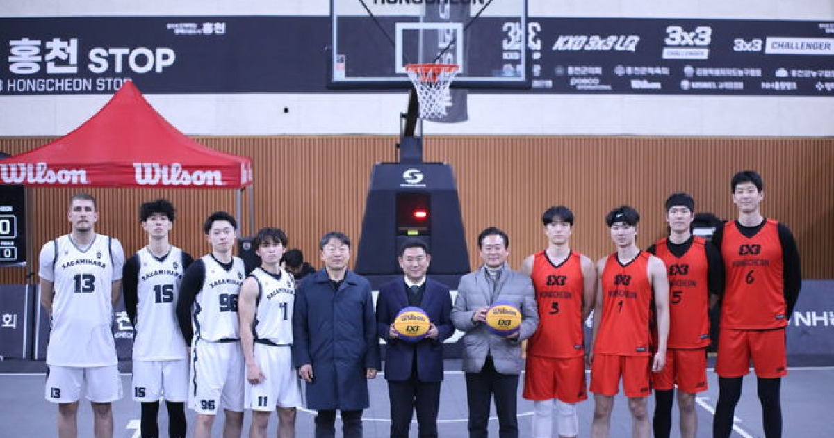 ‘3x3농구의 메카’ 홍천군, 내년 실업팀 창단한다…신영재 홍천군수 “체육산업 끌어올릴 것” [단독]