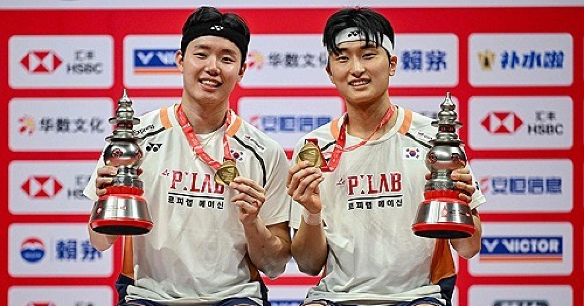 패패패패패패패패패패패패 12전 12패, 中 벌벌 떨었다…서승재-김원호 '무적 듀오', 이 정도면 '공한증' 주인공 인정해야