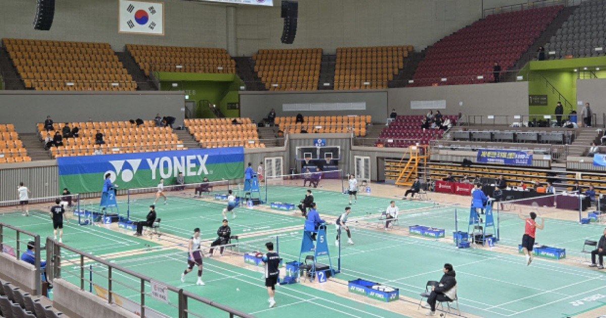 상주서 ‘2026 배드민턴 국가대표 선발전’ 열려