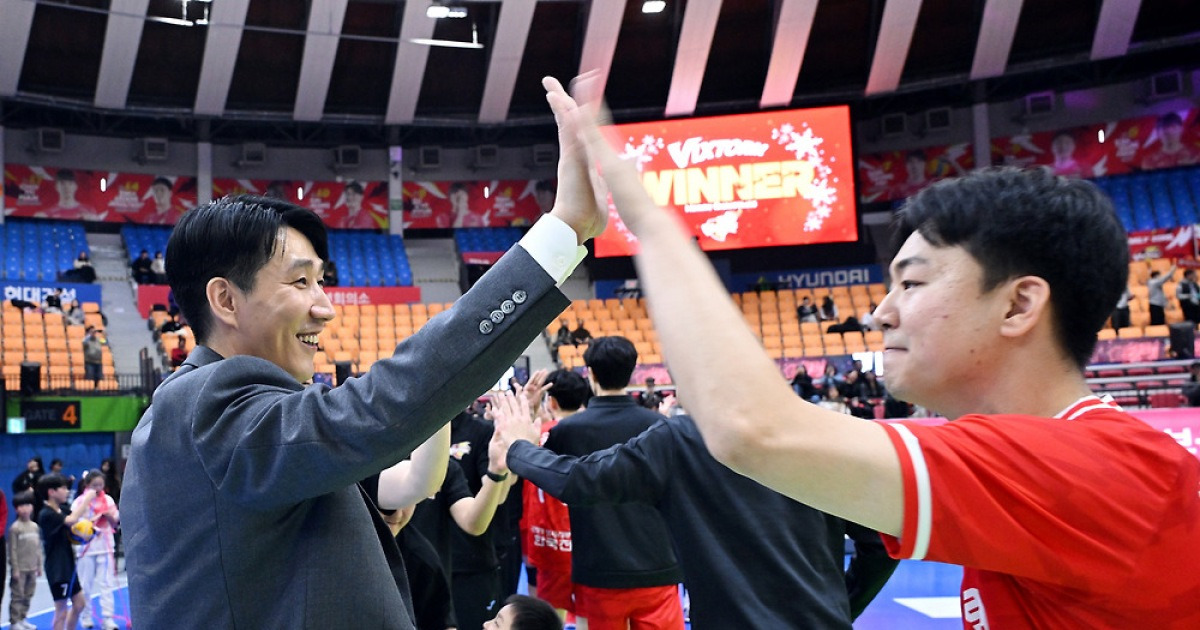 '신승' 한전 권영민 감독 발목 부상 김정호, 진료 결과 지켜봐야