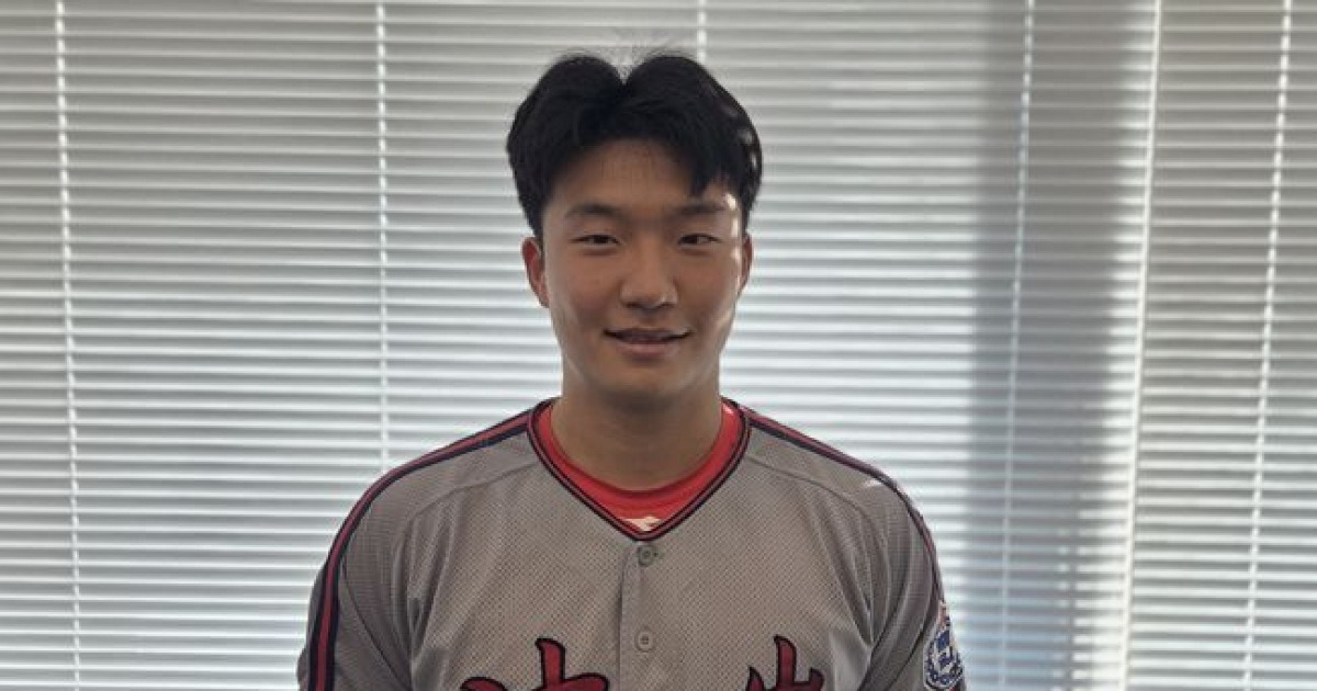 ‘126m 비거리, 탈고교급 파워’ 18세 거포 김건휘의 당찬 포부 “안현민 선배보다 홈런 더 많이 치겠습니다” [현장 인터뷰]