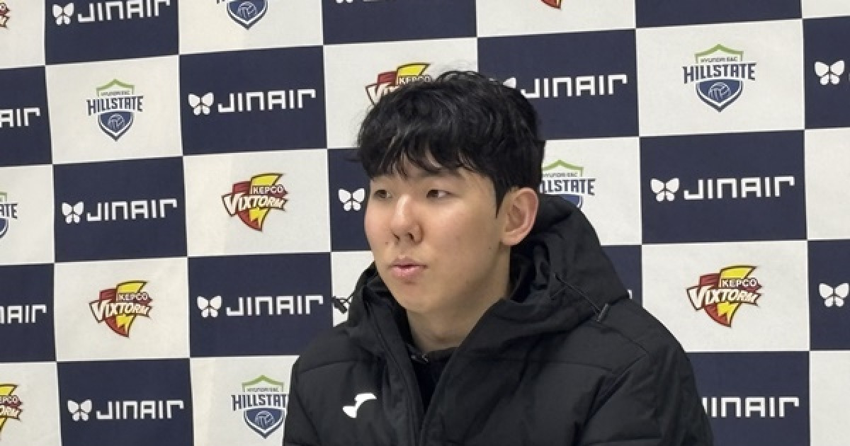 김정호 공백 메운 윤하준 "범실 나오면 머리가 하얘져…더 잘해야 한다"