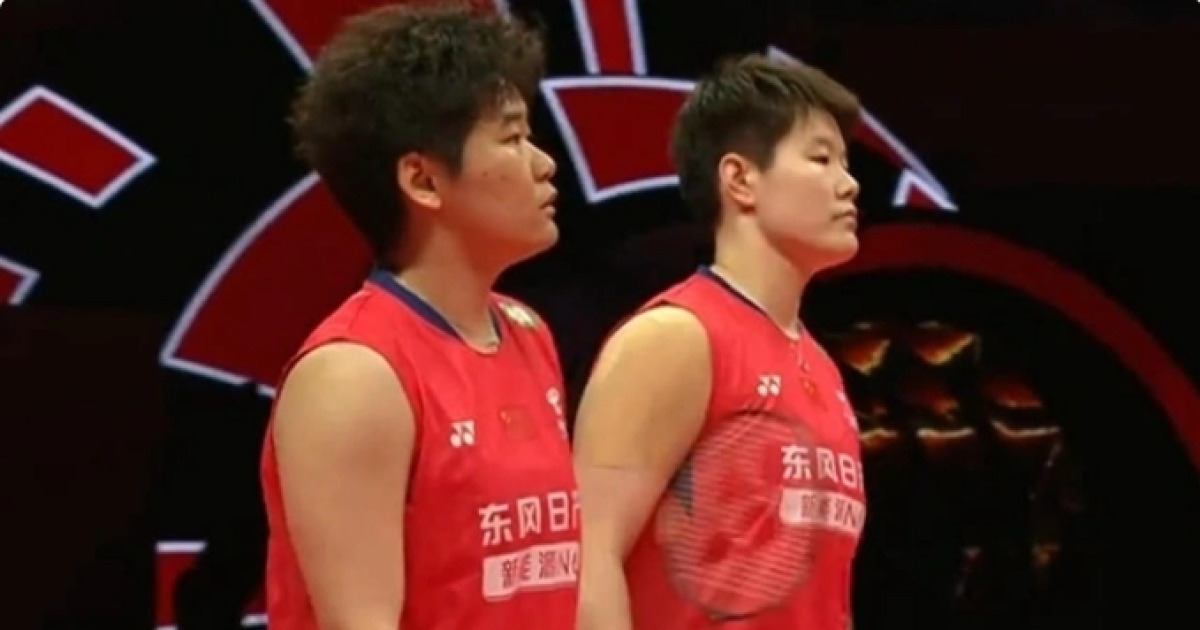 "남녀 복식도 한국에 밀렸다" 中매체 탄식…'눈물바다' 된 항저우→"왕즈이부터 탄닝까지 모두 울었다" 韓 배드민턴 위용 확인