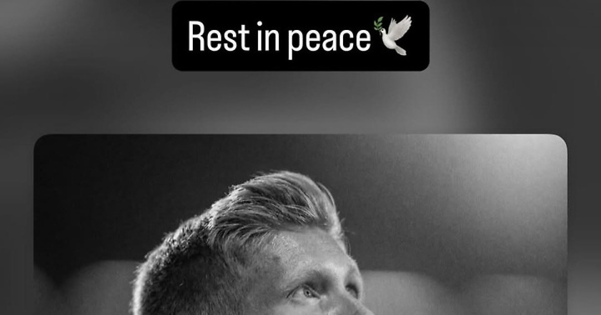 [공식발표] '韓 국대' 백승호도 슬픔에 빠졌다 "친구, 잊지 않을게"...34세 독일 선수 불의의 사고로 사망