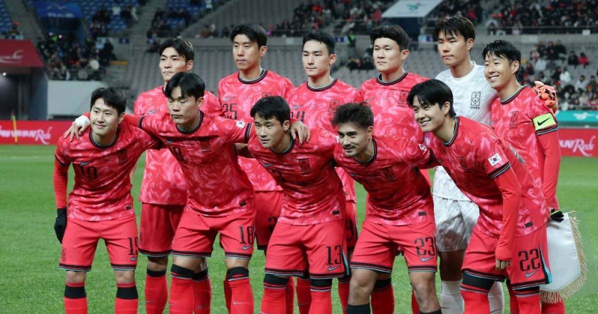 '월드컵 우승 가능성' 한국 34위·일본 16위, 韓 A조에서도 '세 번째'