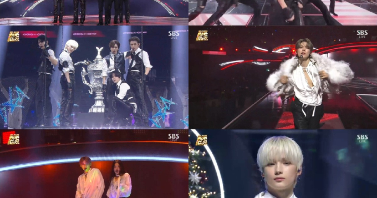 TXT, ‘가요대전’서 다채로운 무대 선사