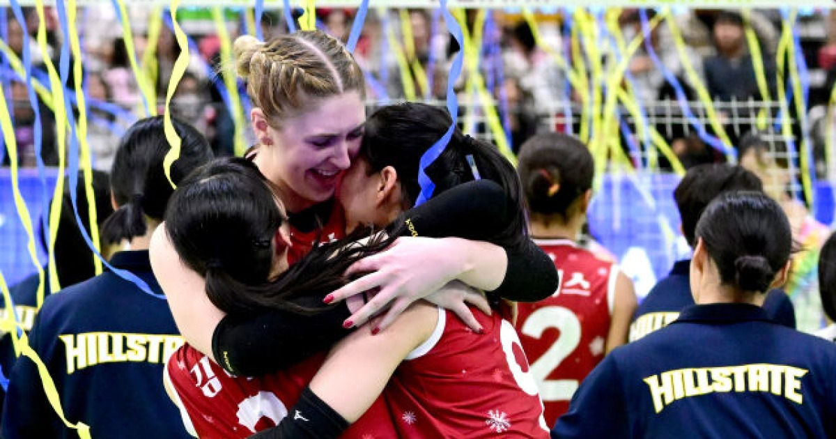 "현대건설 위해 싸웠다" 美에서 온 외인 팀 퍼스트 정신, 투혼으로 706일 만에 대기록 이끌다 "감정 격해져 울 뻔했다"