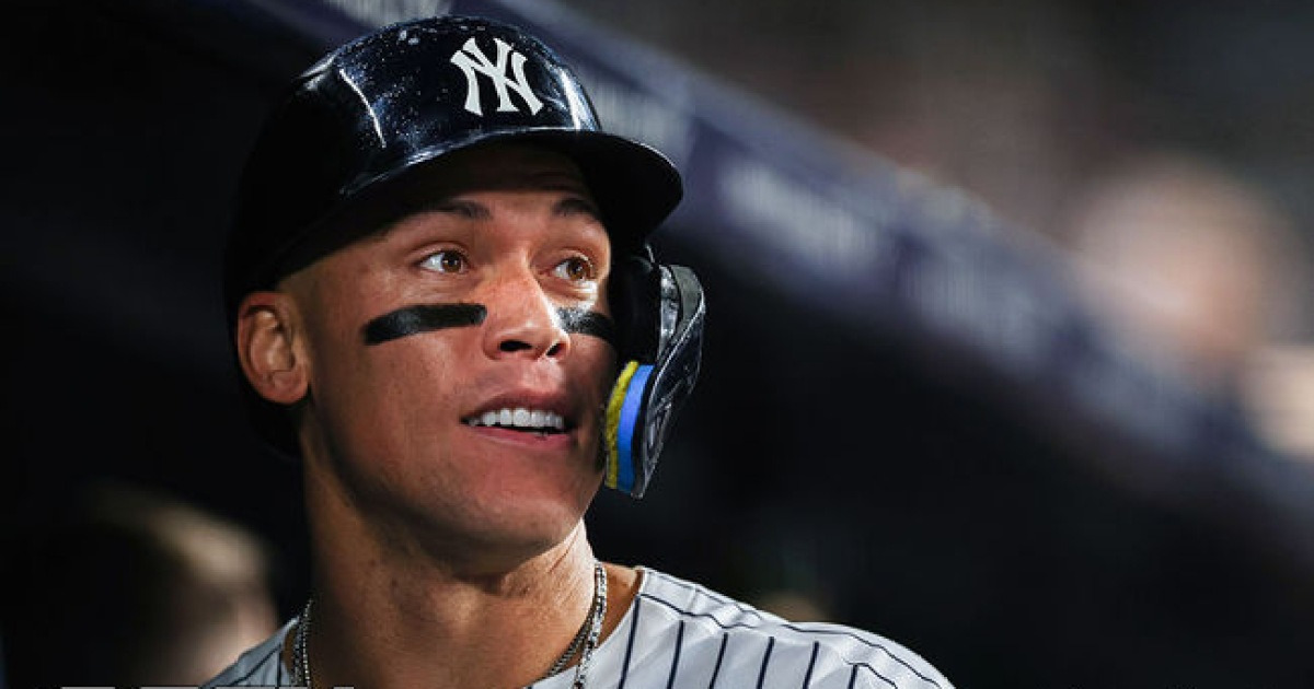 ‘홈런왕’ 저지, WS 우승 0회로 은퇴? 美매체 양키스 비난 “저지 전성기 망치고 있다”