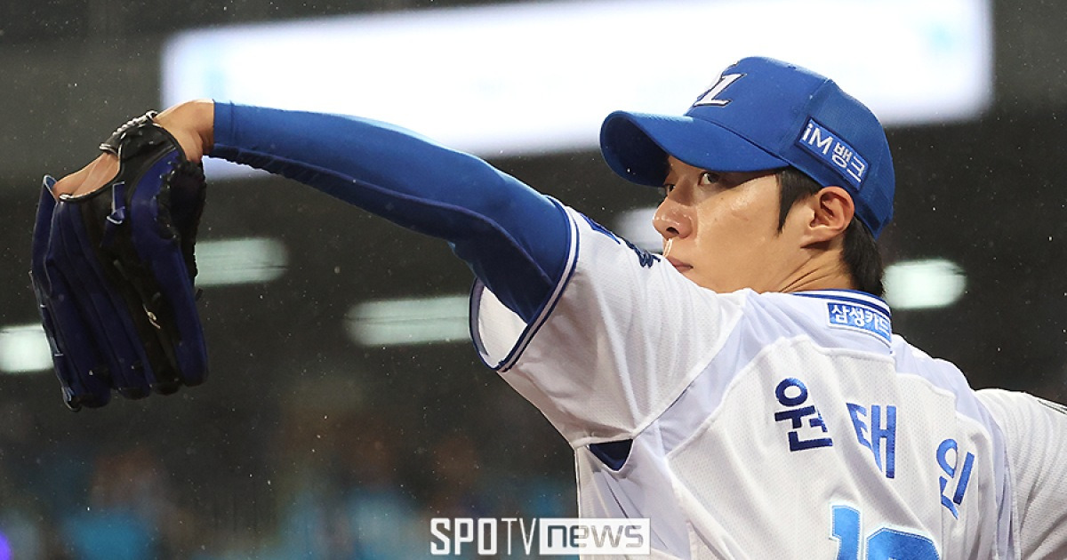 "푸른 피의 에이스는 떠나지 않는다"…'예비 FA' 원태인 향한 캡틴의 예언, 다년계약 성사될까