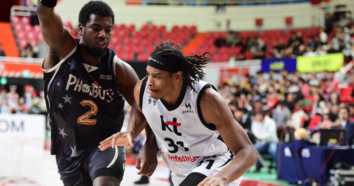 울산 현대모비스 대 수원 KT 경기 장면