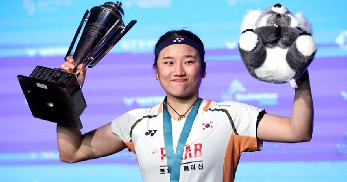 ‘G.O.A.T’ 휴식은 사치? 안세영, 새해 첫날 0시 출국···30연승 향한 무한 질주