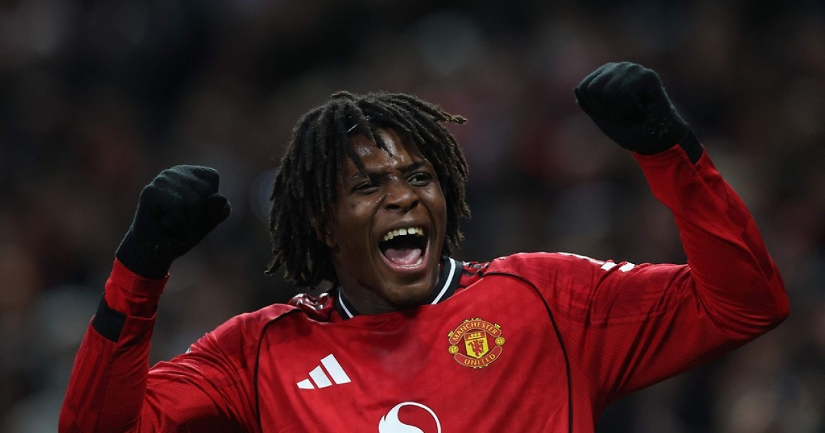 '도르구 환상 데뷔골' 맨유, 뉴캐슬에 1-0 승리…5위로 도약