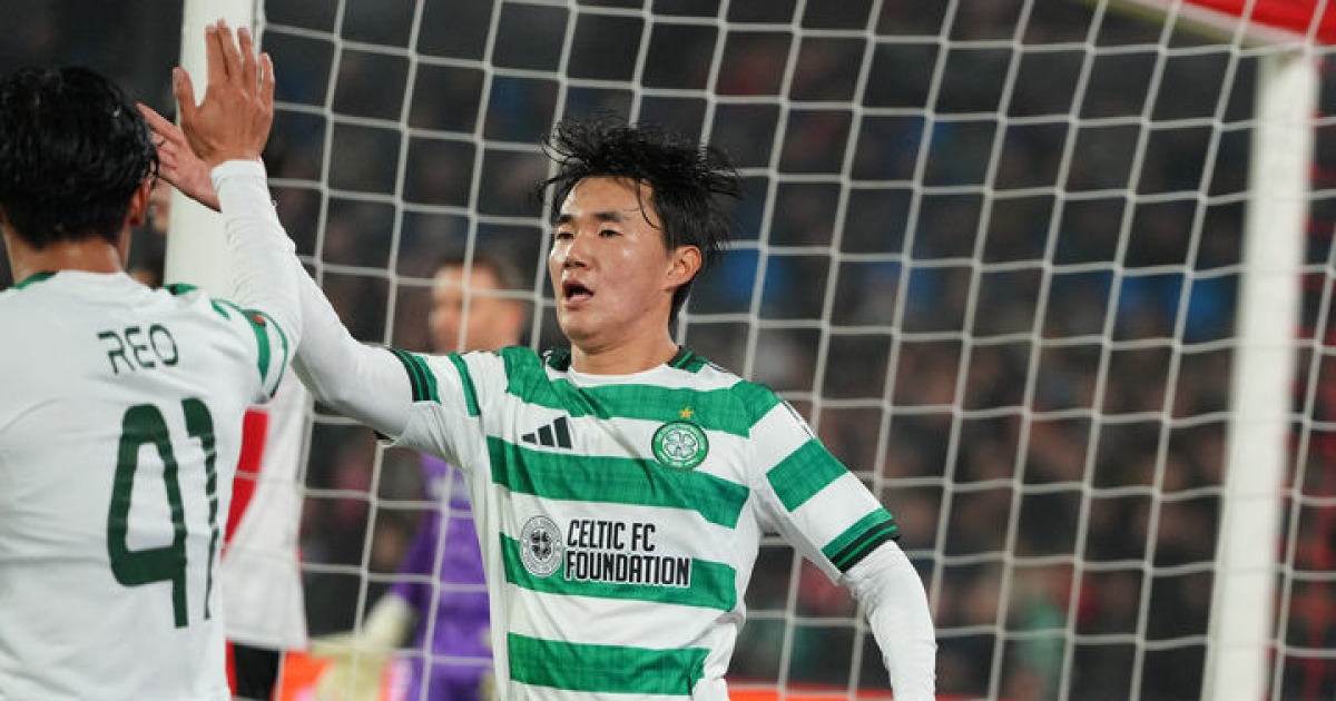 셀틱 양현준, 스코틀랜드 리그서 시즌 첫 골…4-2 역전승