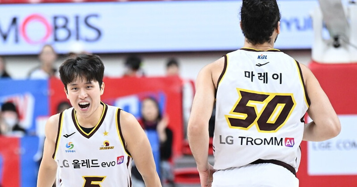 [BK 리뷰] ‘양준석 복귀’ LG, 현대모비스 전 6연승