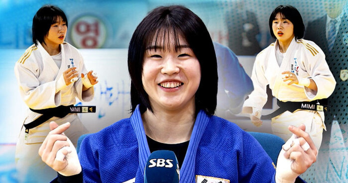 부활한 허미미, 나고야 향해 '금빛 업어치기'