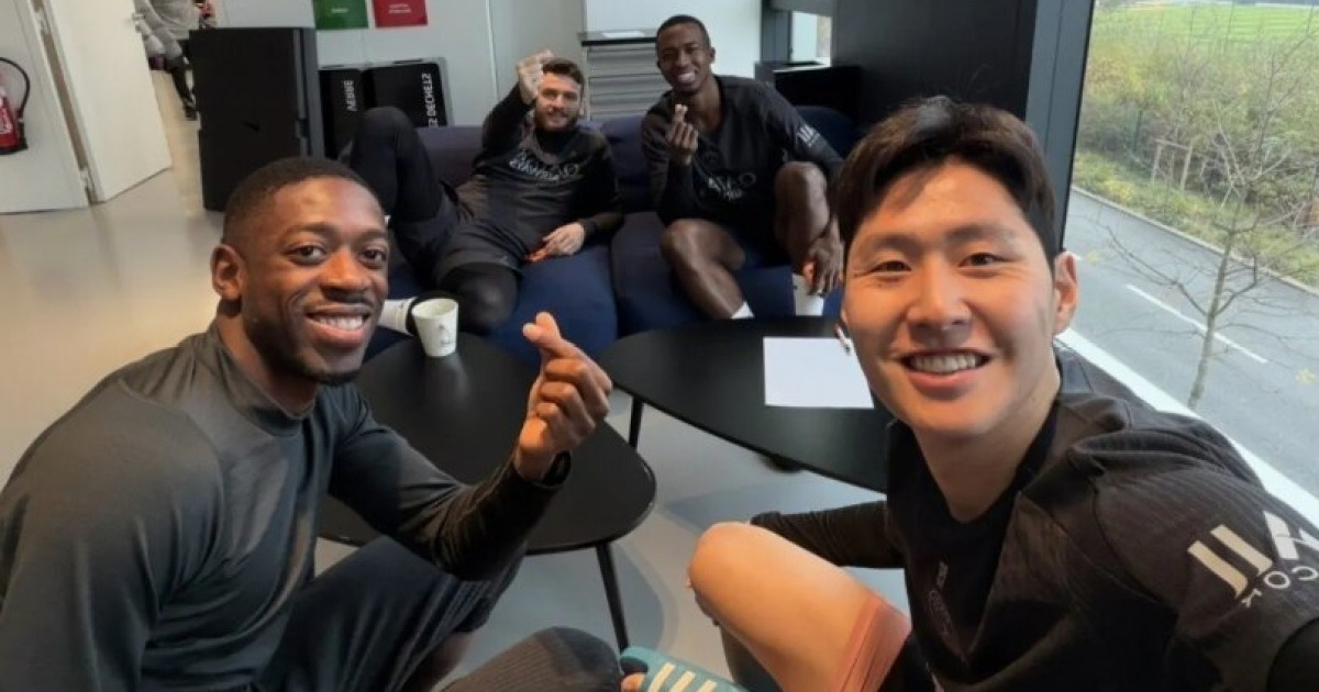 이강인 이 정도야? 4명 몸값 총액 4800억…'핵인싸' LEE, PSG 슈퍼스타 싹 모았다