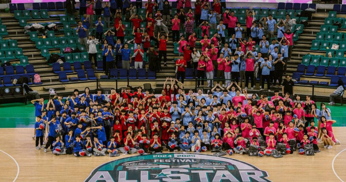 WKBL 올스타, 부산 지역 초등학생들과 W-페스티벌 참가