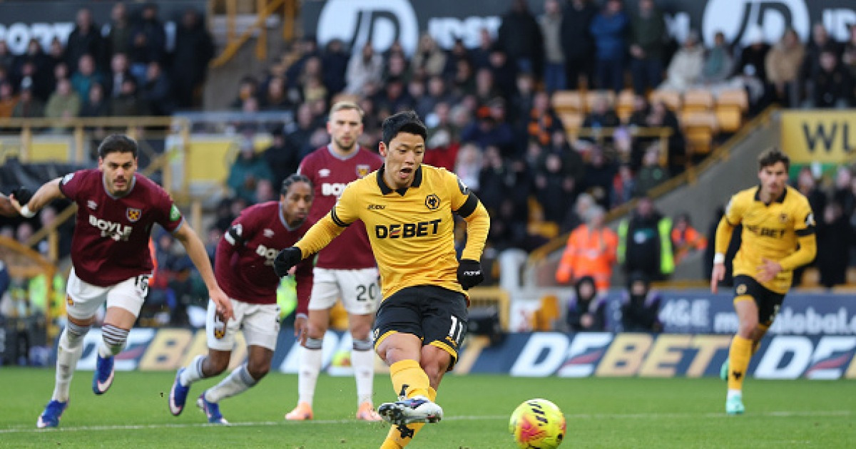 ‘황희찬 1골 1도움→부상 교체’ 울버햄튼 20경기만 리그 첫 승, 웨스트햄에 3-0 대승