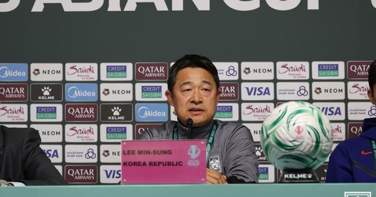 U-23 亞컵 첫 경기 앞둔 이민성 감독 "현재 가장 좋은 상태"