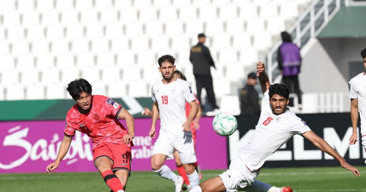 축구 U-23 대표팀, 아시안컵 첫 경기서 이란에 답답한 무승부