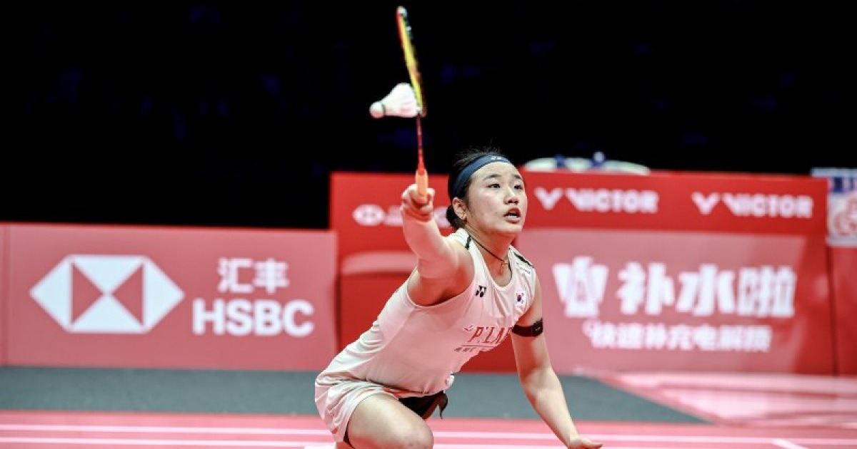 1회전 탈락할 뻔 무릎 짚고 헐떡이던 안세영, '지옥문' 앞에서 살아 돌아왔다