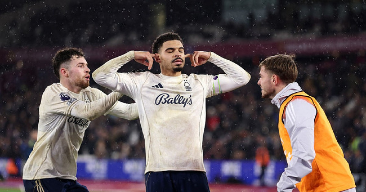 웨스트 햄 대 노팅엄 포레스트 경기 관련 이미지