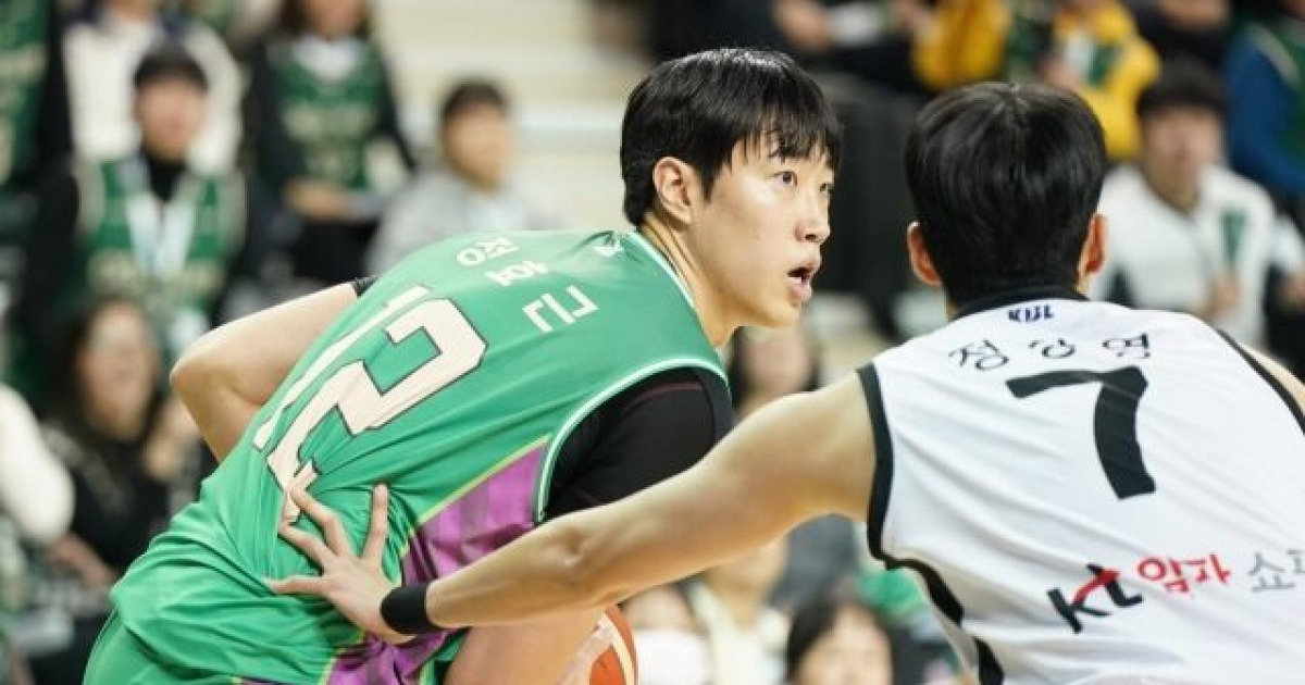 DB 파죽의 6연승으로 공동 2위, 알바노 26점 맹활약, 정효근 결정적 3점포 두 방, KT 4연승 마감, 윌리엄스 통한의 마지막 공격 실패