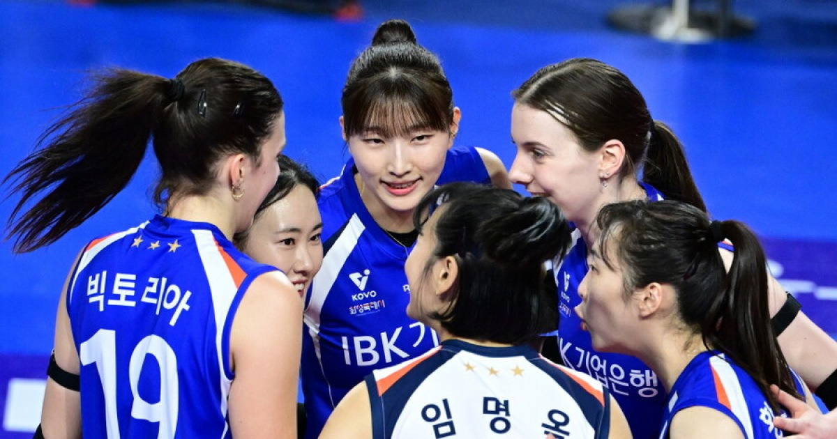 인쿠시 18득점 분전에도…IBK기업은행 파죽의 3연승, 여오현호 봄배구도 보인다