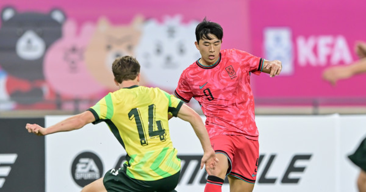 '코너킥이 희망' 이민성호, 이번엔 정재상 득점으로 2-2 레바논과 균형 맞춰 (후반 진행 중)