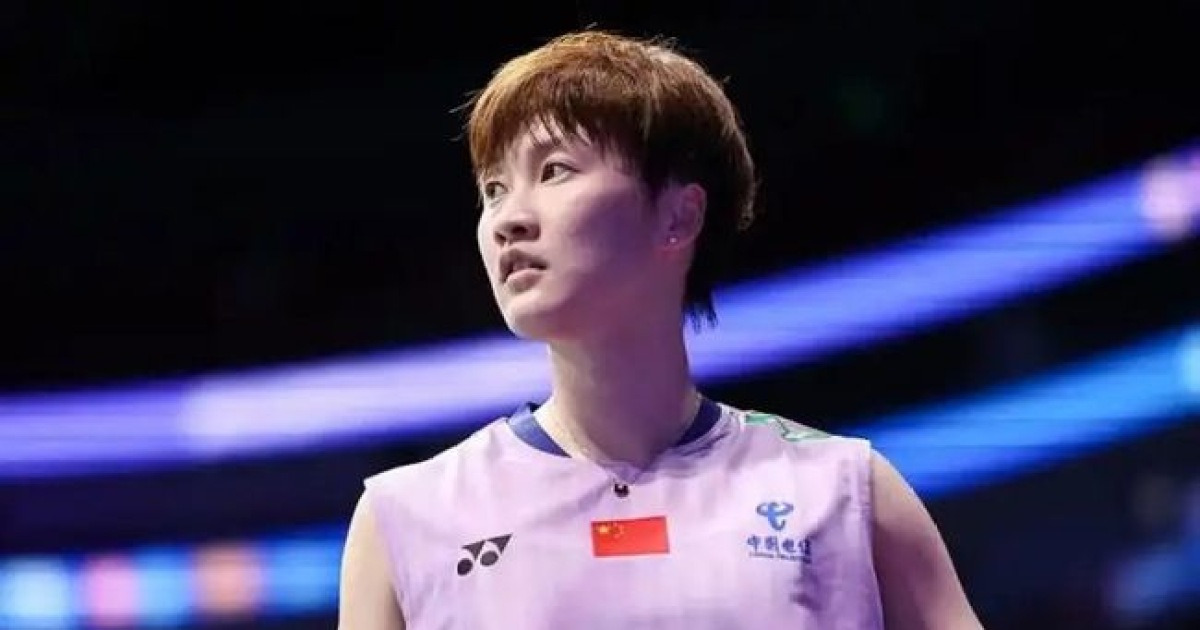 천위페이, '전무후무 5개 대회 연속 우승' 노리는 안세영과의 준결승 12시간 기권