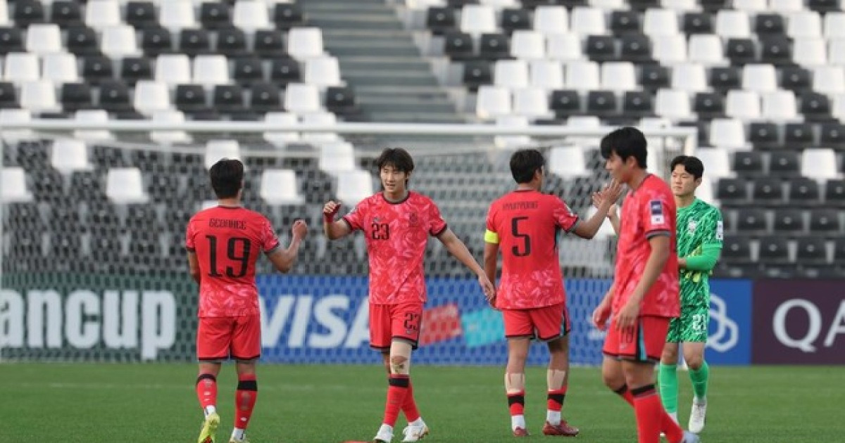 '비기기만 해도 8강 진출' U-23 이민성호, 답답했던 전반전...우즈벡과 0-0(전반 종료)