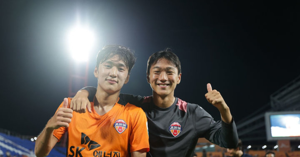프로축구 제주, 유스→프로 성장한 김준하·최병욱과 재계약