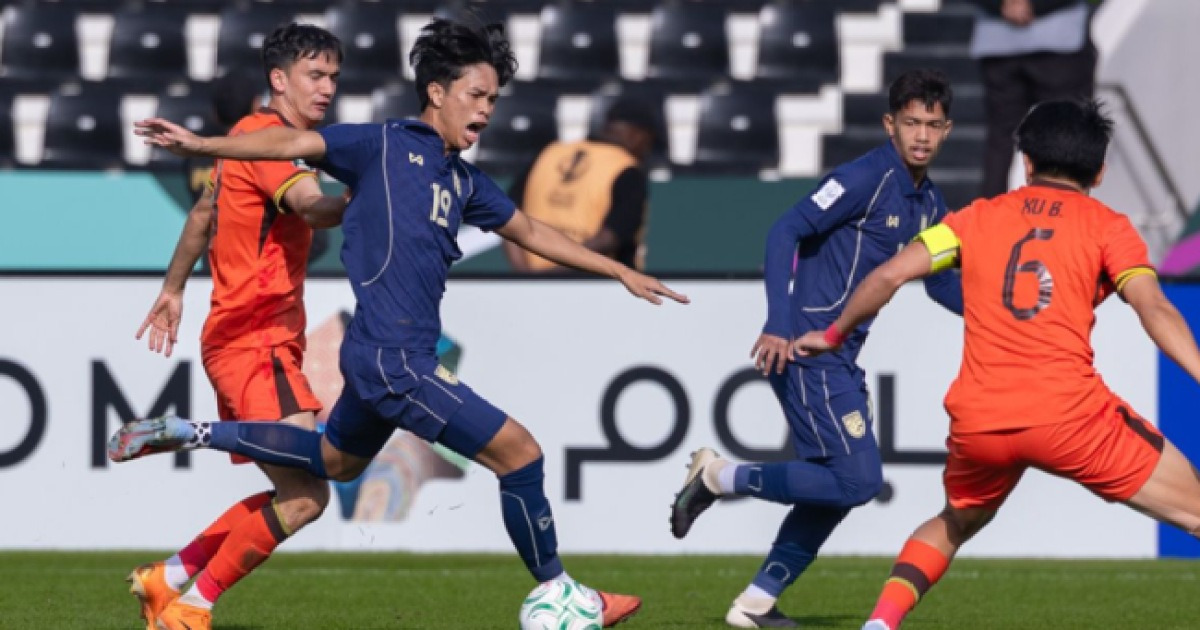 중국 U23, 태국과 0-0 무...사상 첫 아시안컵 8강 진출→토너먼트 상대 기다린다