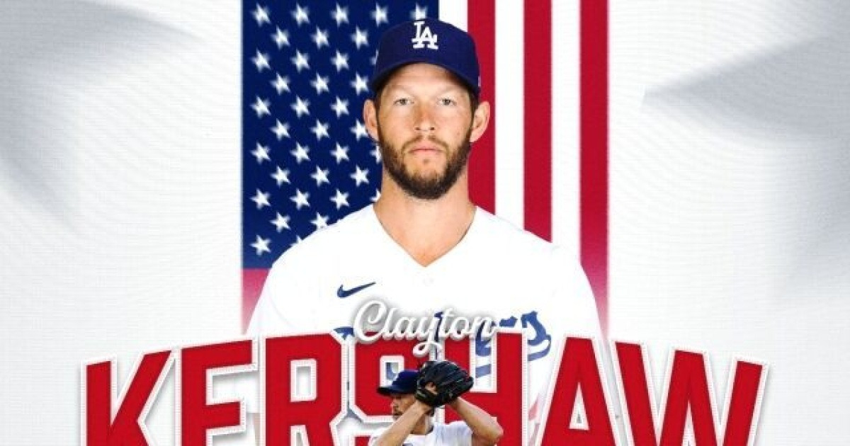 '현역 은퇴' 커쇼, 진짜 마지막 무대는 WBC…생애 첫 출전 확정