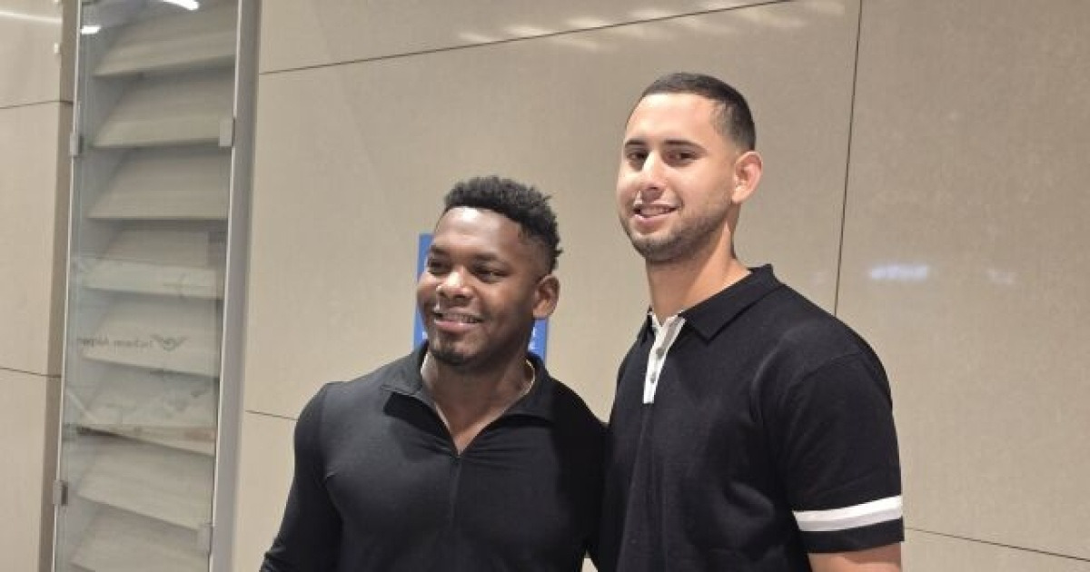 “엄청 힘들었어요” 한화 페라자·에르난데스 비행기만 22시간 탔다→베네수엘라→파나마→네덜란드→한국→목숨 건 2박3일[MD인천공항]