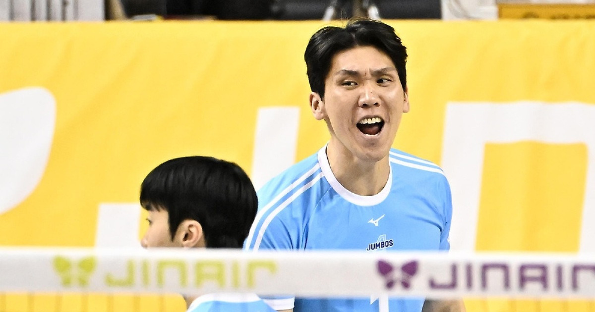 4연패 끊은 결정적 연속 블로킹 김규민 저 자신이 자랑스럽다