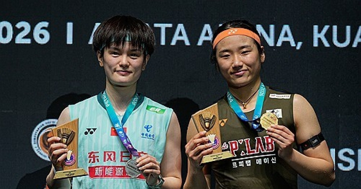 '왜 하늘은 안세영을 낳고 나를 낳았나' 10연패 당한 '2위' 왕즈이