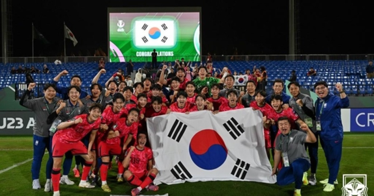AFC U-23 아시안컵 4강 확정…한국-일본 ‘숙명의 대결’, 중국은 첫 4강 기적