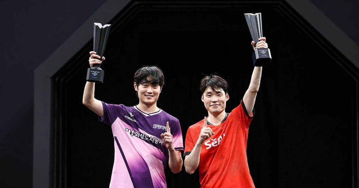 탁구 장우진-조대성, WTT 새해 첫 우승…박강현-김나영은 준우승(종합)