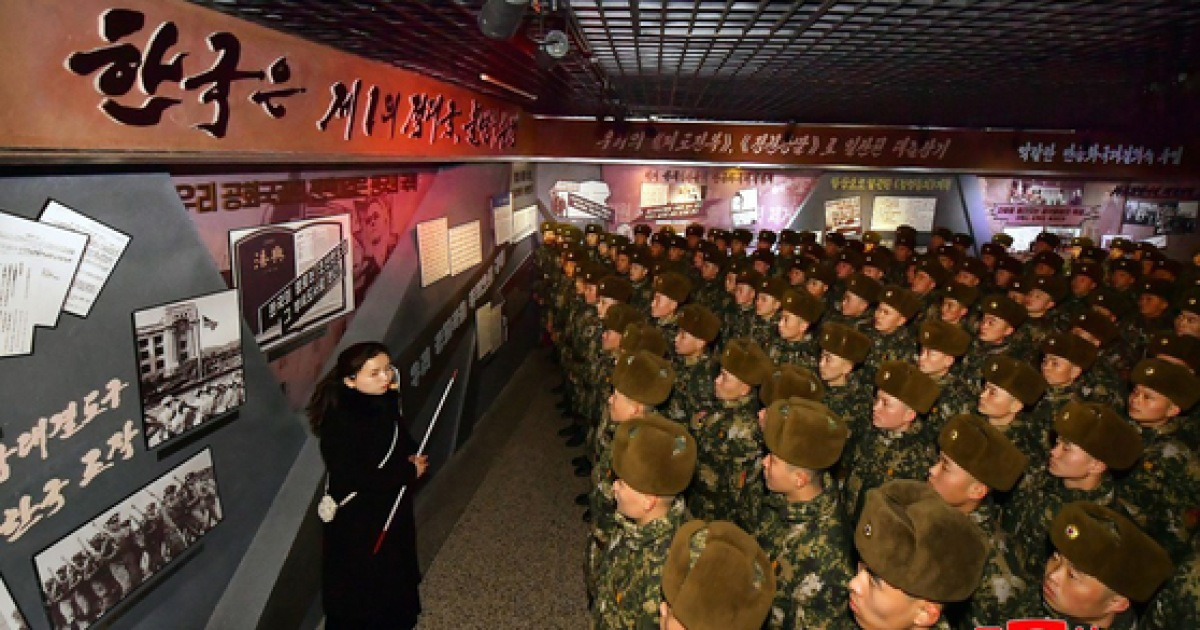 North Korea calls South Korea 'No. 1 hostile country' at indoctrination ...
