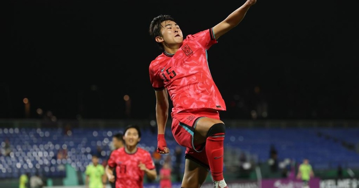 2006년생 백가온·2005년생 신민하, 형님들을 떠받치는 동생들 한일전도 기대해