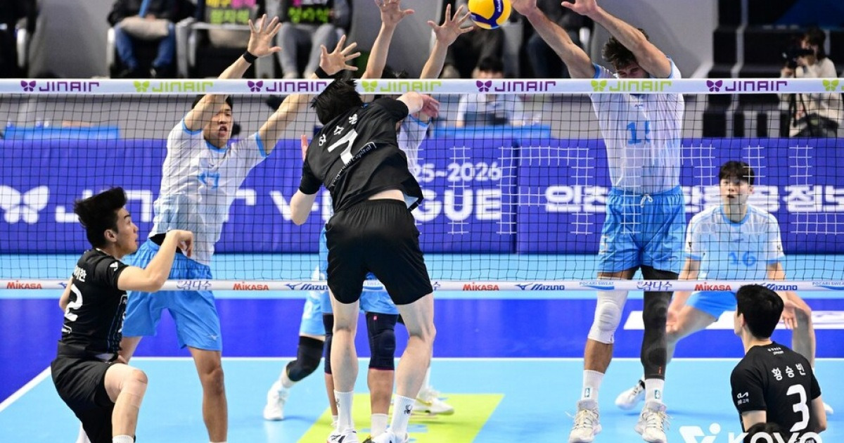 올스타전 앞둔 프로배구, 한국전력이 가를 대한항공·현대캐피탈 1위 싸움