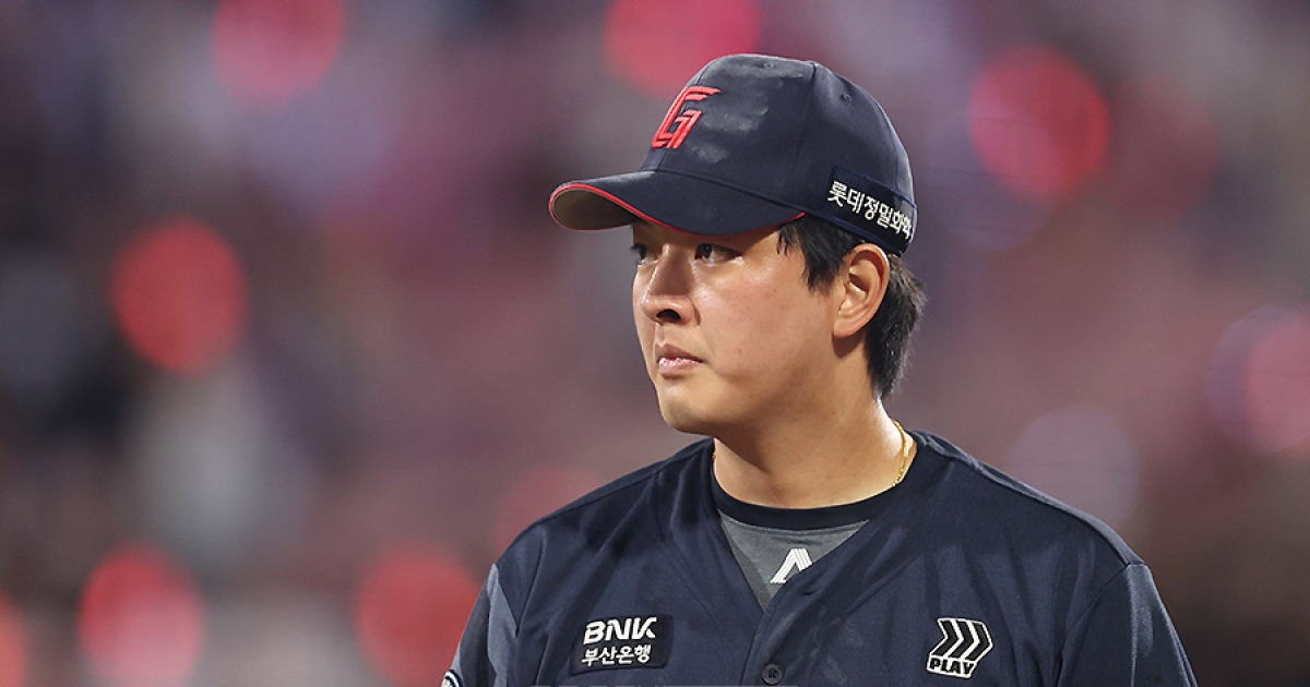 [단독] '차량 전손' 롯데 마무리 김원중, 1차 캠프 합류 불발…끔찍한 교통사고 당했다