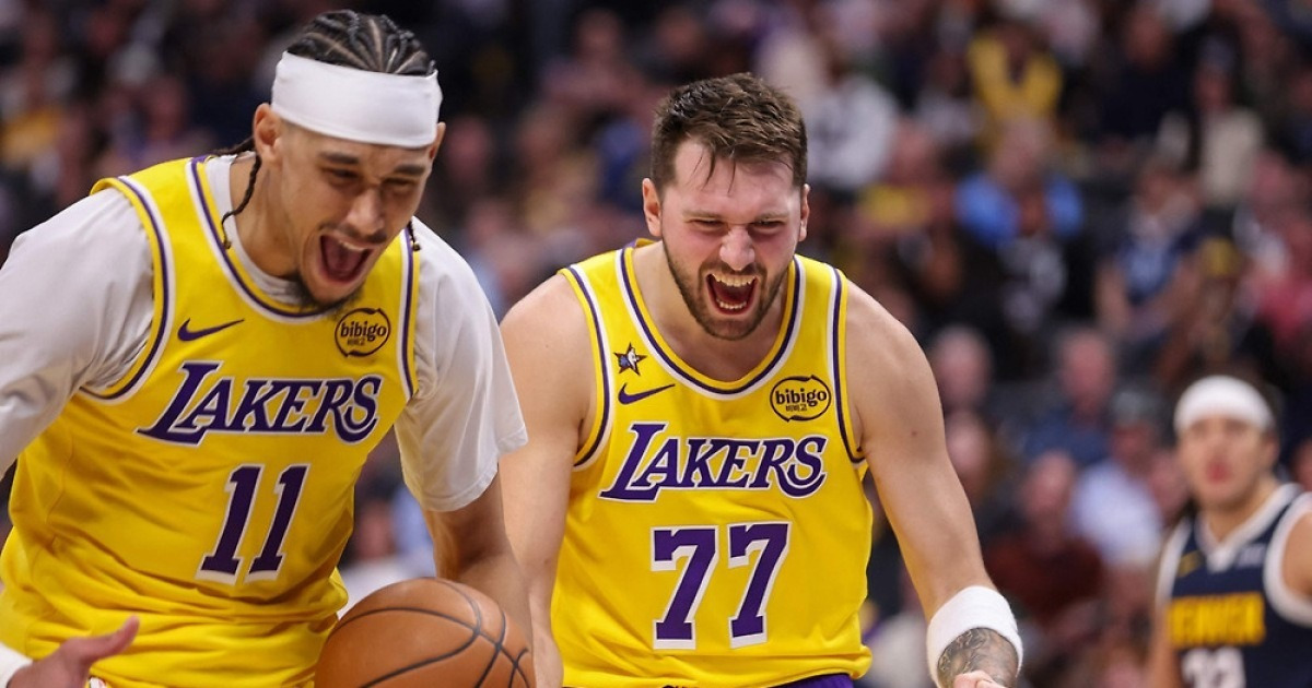 NBA 올스타 팬 투표 1위 돈치치 트리플더블…레이커스 2연승