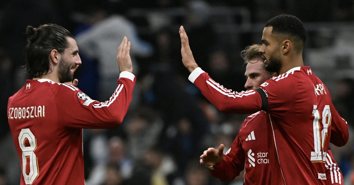 리버풀, 마르세유 꺾고 UCL 16강행 청신호…바르샤는 프라하에 역전승