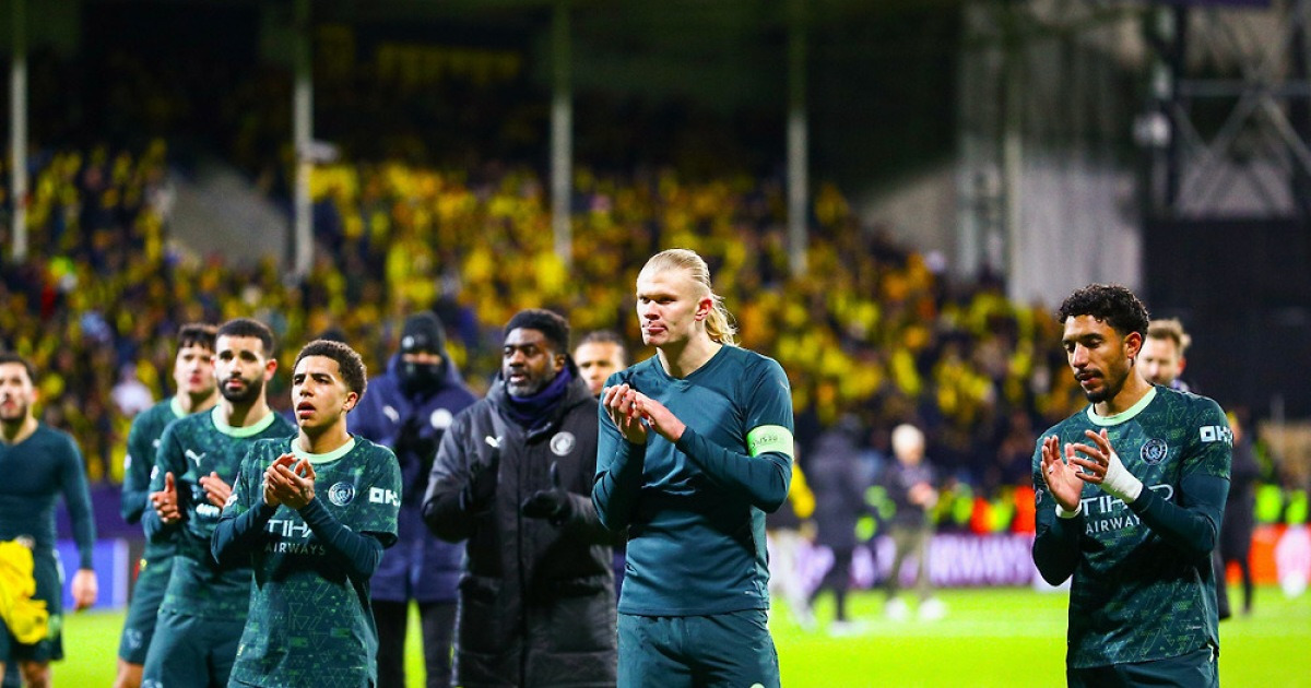 맨시티, 노르웨이 원정 374명 팬에 “북극 추위에 동행해준 팬들, 패전 사과하며 티켓값 돌려드려요”