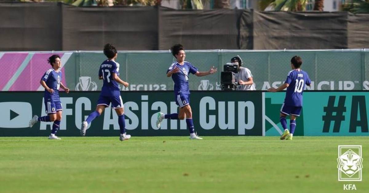 이민성호 꺾은 일본, 중국에 4-0 대승…U-23 아시안컵 2연패